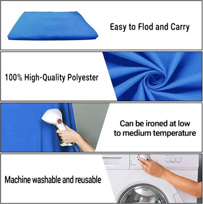 Royal Blue Photography Backdrop - Image 7