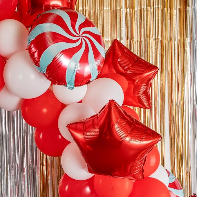 Restaurantware-Balloonify Christmas Balloon Arch Kit, 1 Holiday Decoration Kit - Image 8