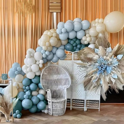 Dusty Blue Balloon Garland Kit - Image 6