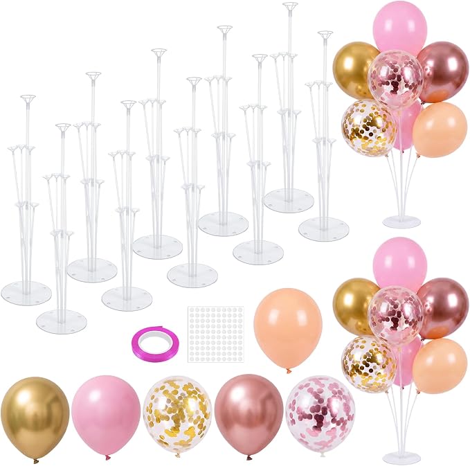 10 Sets of Balloon Stands Kits by Unknown