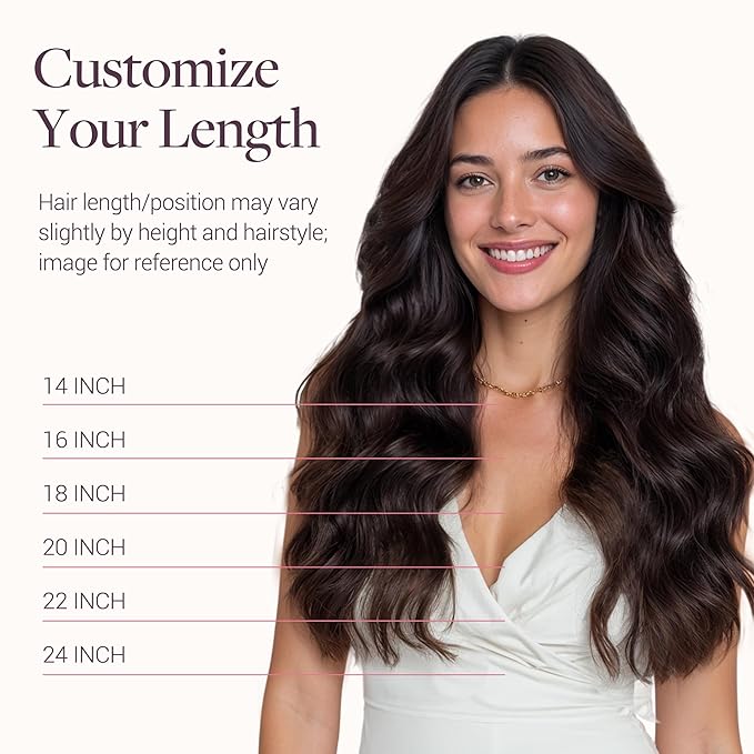 GOO GOO Tape in Hair Extensions Human Hair, 2 Dark Brown, 10inch 30g 20pcs, Skin Weft Seamless Invisible, Silky Straight with Thick Ends, Remy Human Hair