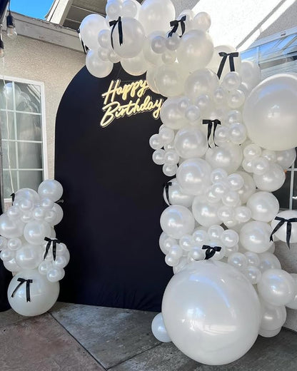 KBZVNAF Pearl White Latex Party Balloons 50 Pack 12 inch | White Ivory Helium - Image 4