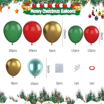 Christmas Balloon Garland Arch Kit - Image 2