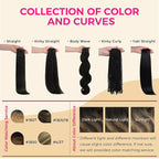 Lashey Seamless Clip in Hair Extensions Human Hair 150g 9pcs 20 Inch Body Wave Natural Black Mixed Chestnut Brown Clip in Hair Extensions for Women