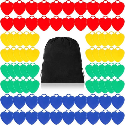 Lenwen 80 Pcs Balloon Weights Plastic Colorful Weights by Lenwen