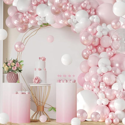 Pink Balloon Arch Kit for Bridal Shower Wedding Baby Shower Decorations | - Image 2