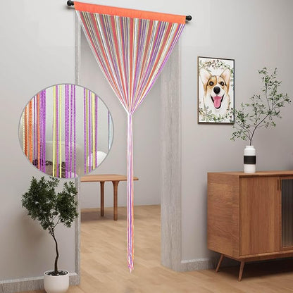 YIIBAII Door String Curtains Fringe Door Curtains - Image 2