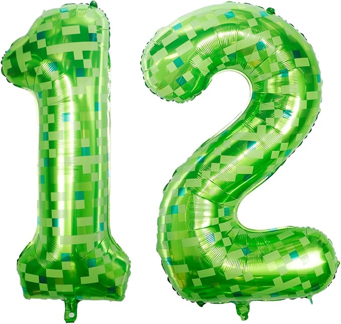 40 inch digital balloon, Number 12 by TNCDJKPA
