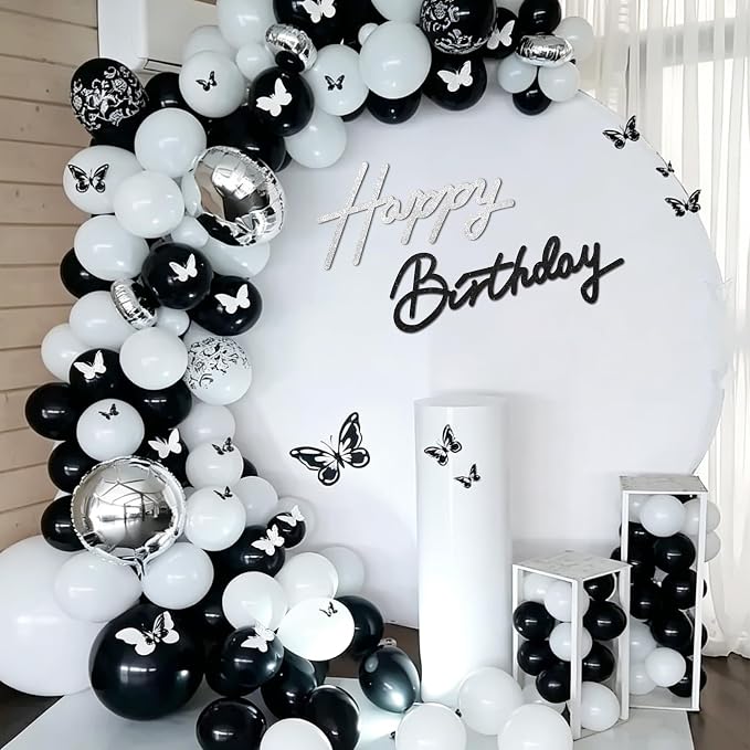 TONIFUL Happy Birthday Sign for Backdrop - Image 4
