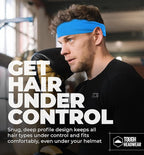 Tough Headwear Tough Outfitters Headband for Men - Mens Headbands - Working Out Sports Performance Head Bands - Athletic Cycling Running Sweat Band, Football Headbands - Sweat Bands Men/Women