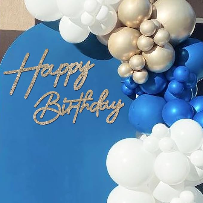 Happy Birthday Sign for Backdrop by MASTRON