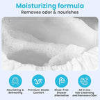 Drench No Water Hair Washing Cap - Waterless Shower Caps with Shampoo and Conditioner - Disposable Rinse Free Wash Aids - Ideal for Elderly and Disabled - Pack of 24