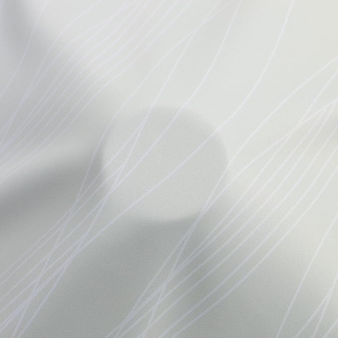 Sage Green and Greyish White Ombre Short Blackout Cafe Curtains 36 Inch Length - Image 8