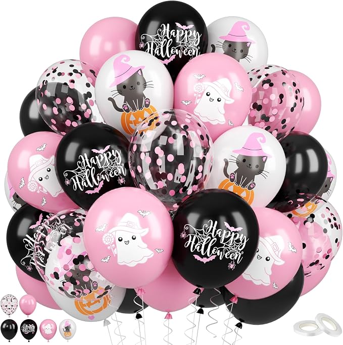 Halloween Balloons, Ghost Printed Balloon by FEYG