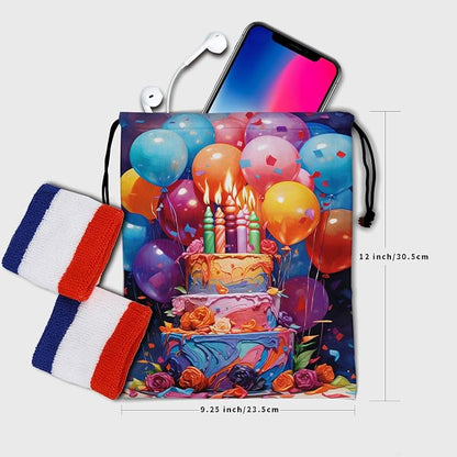 Happy Birthday Gymnastics Grip Bag - Image 6