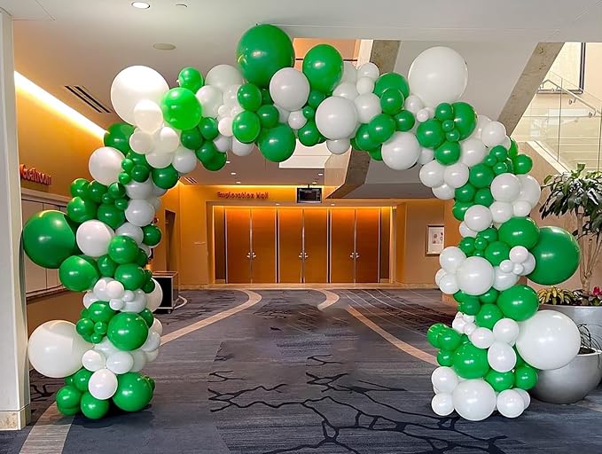 110pcs Green Balloon Arch Kit - Image 5