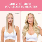 GOO GOO Clip in Hair Extensions Real Human Hair, Remy Human Hair Extensions Clip ins for Women, Natural Human Hair, 24inch 120g 7Pcs, 60A Platinum Blonde