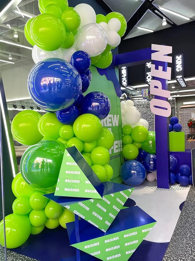 50 Pack Lime Green Balloons 12 Inch - Image 6
