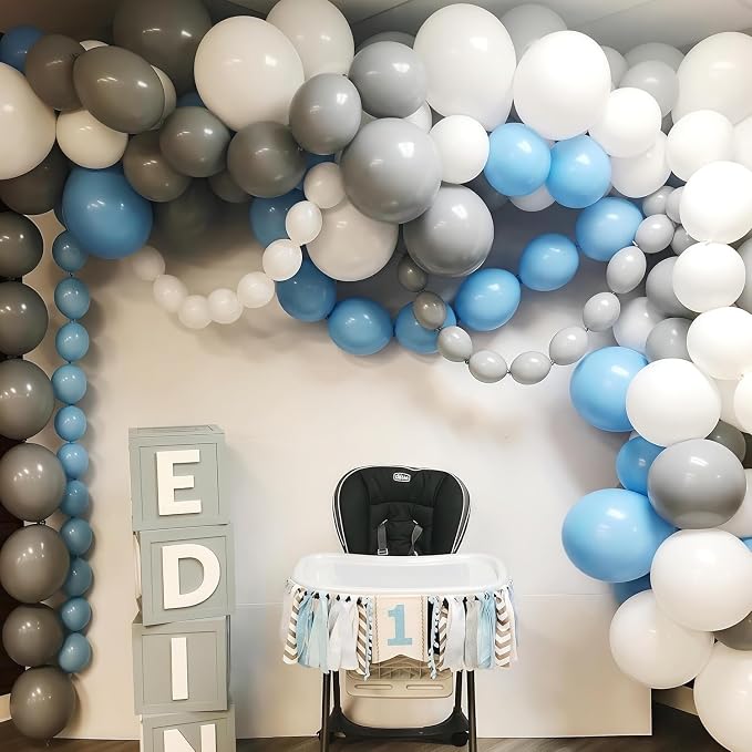 Light Blue Linking Balloons, Tails Balloon - Image 8