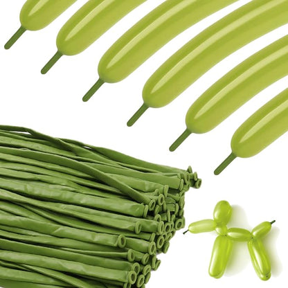 Sage Green 260 Balloons by KEXINGTUO