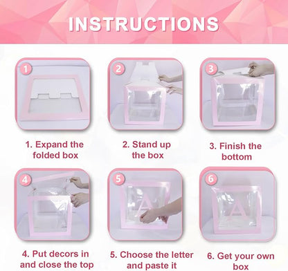 Lovelite Pink Baby Boxes with Letters - Image 7