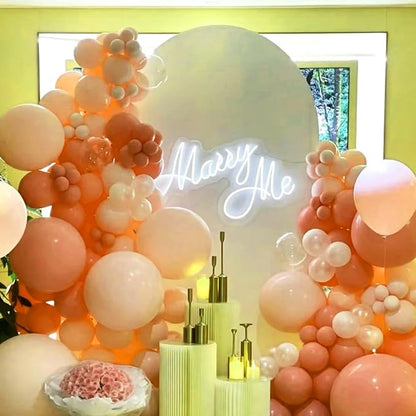 Voircoloria 66pcs Peach Pastel Orange Latex Party Balloons, 12inch | - Image 6