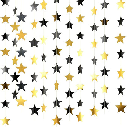 Patelai 130 ft Star Garland Banner Decor by Patelai