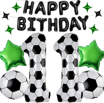 40 Inch Soccer Number 11 Balloon Set, Soccer Birthday Party Decorations | by Unknown