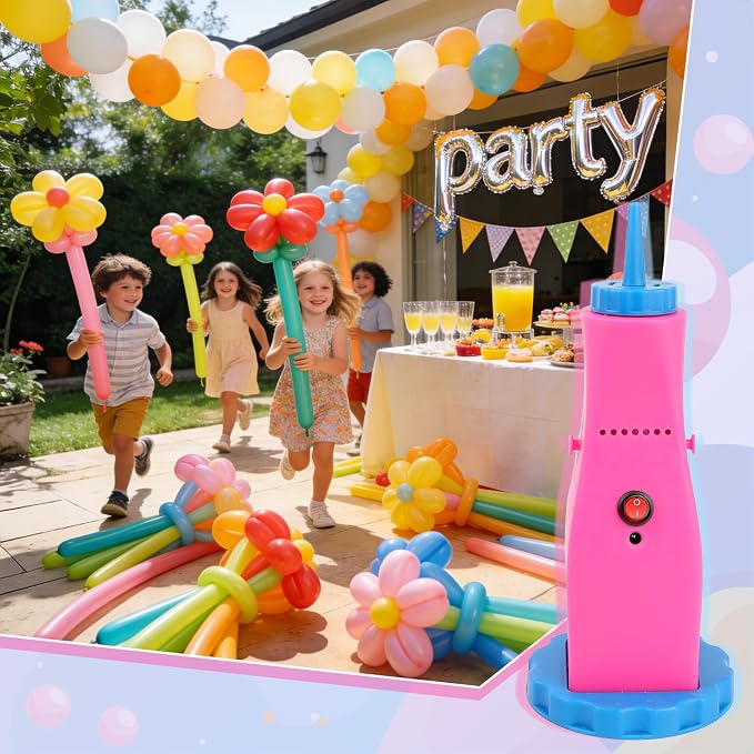 AXHJ Electric Balloon Pump, Portable Inflator Blower - Image 6
