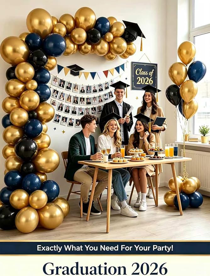 Gold Balloons 125 Pcs Gold Balloons Different Sizes 18 Inch 12 Inch 10 Inch 5 - Image 7
