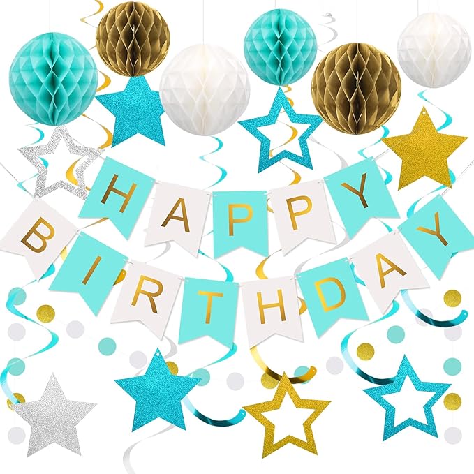 meowtastic Birthday Decorations Happy Birthday Banner by meowtastic%C2%AE%E2%80%94Idealforyourparty