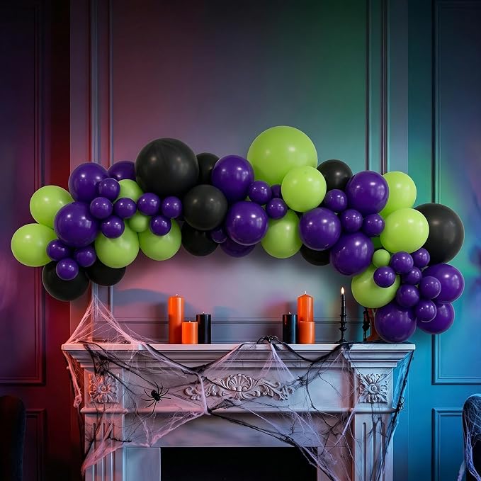 100PCS 5 Inch Small Dark Purple Balloons - Image 6