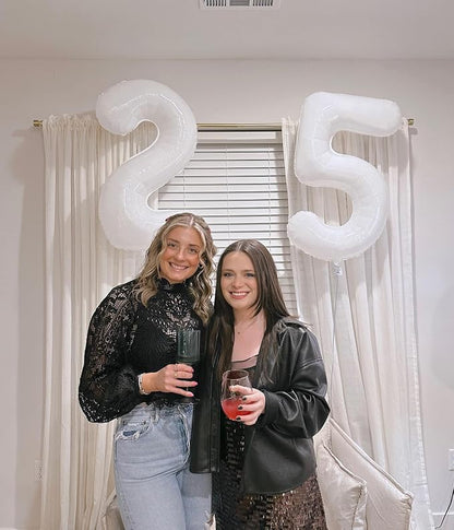 White 12 Balloon - Image 9