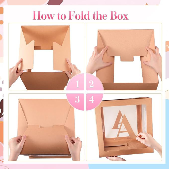 Zhanmai Baby Boxes for Bear Baby Shower Decoration - Image 3