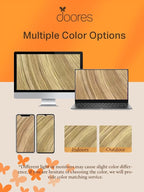 DOORES Human Hair Extensions Tape in Remy Balayage Light Blonde Highlighted Golden Blonde 22 Inch Tape in Hair Extensions 50g Straight Real Natural Hair Extensions 20pcs
