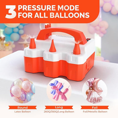 ETENWOLF Electric Balloon Pump for All Balloons | Balloon Inflator for Birthday - Image 2