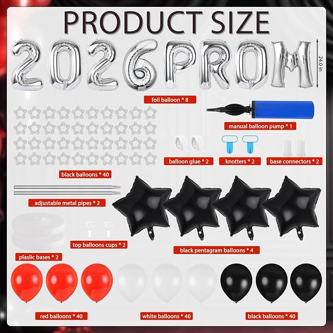 2 Sets Graduation Balloon Column Stand Kit - Image 5