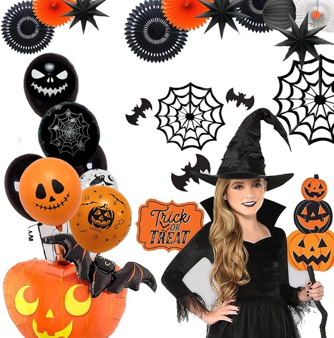 Halloween Decoration Balloons, Yard Backdrop Party - Image 7