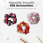 cute design scrunchies for all hair type elastic hair band great for ponytails XL srcunchies set these soft hair ties is great for every occasion (hearts)