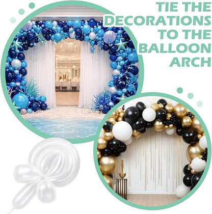 LemonRoad 12 Pack Large Balloon Arch Clips 3.5 Inch Heavy Duty Black Clips and - Image 6