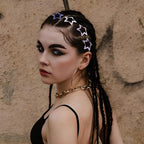 30 Pcs Metal Star Hair Clips 2000s Y2K Snap Barrettes 1.25 In Non Slip Star Hair Accessories for Women,Matte Multiple Purple