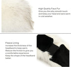 Faux Fur Headband for Women Winter Earwarmer Earmuff with Elastic