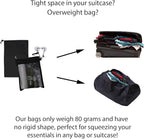 Naroa Waterproof Multifunctional Toiletry Shower Bag for Gym, Travel, Business and Foldable Portable Hanging Bathroom Mesh Caddy with Wet & Dry Storage Suction Hook Tote for Men Women