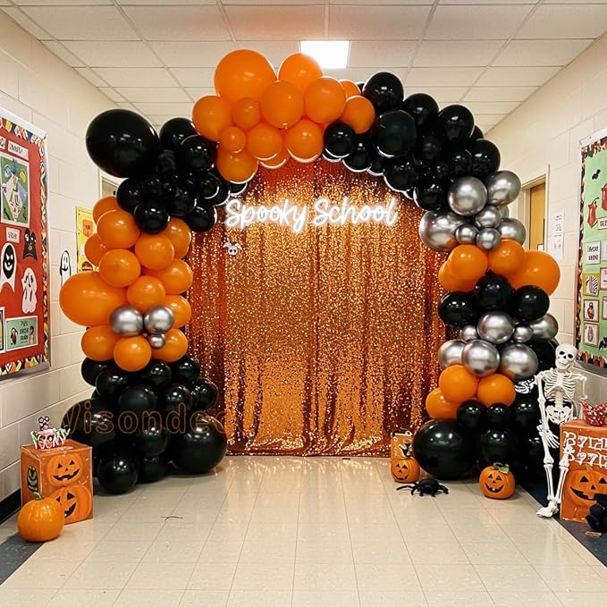 Halloween Balloon Arch Kit, 5/12/18 in, Trunk or Treat, Halloween Birthday & - Image 5