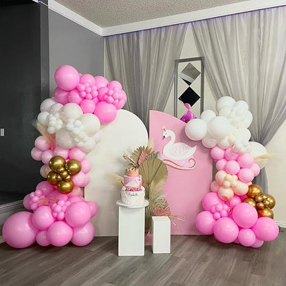 Pink Christmas Balloons - Image 8