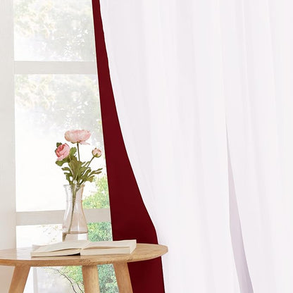 PONY DANCE Bedroom Curtains Decorative, 52 by 84 inches - Image 5