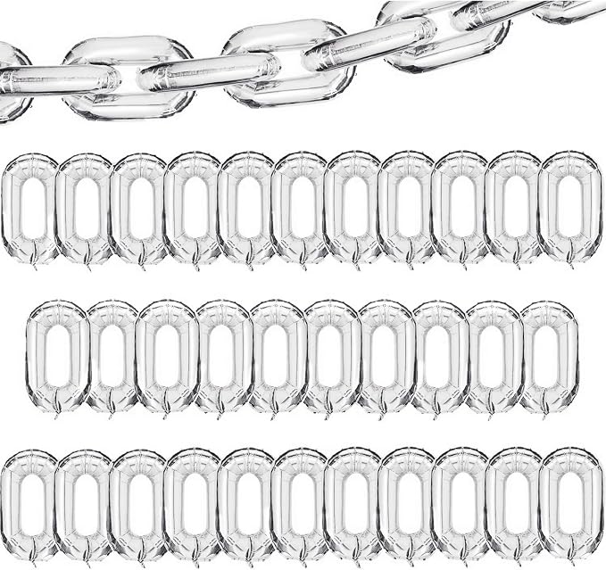 Foil Chain Balloons Jumbo Chain Balloons - Image 4