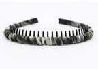 Fashion Comfy Headbands - Short Hair Bands (Teeth Comb,Hoop) - Not Easy To Break (4 Colors)