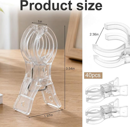 40 Pack Large Balloon Arch Clips - Image 2