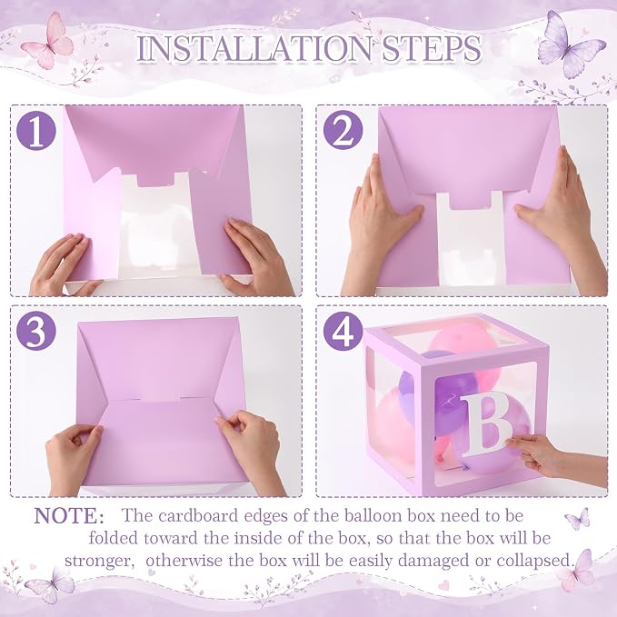 Gejoy Butterfly Baby Shower Party Decorations - Image 3